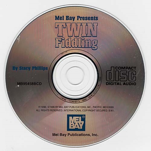 Twin Fiddling ~ Stacy Phillips ~ Instructional ~ CD ~ Acceptable