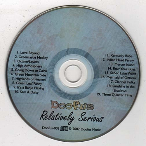 Relatively Serious ~ Doofus ~ Humor ~ CD ~ Acceptable