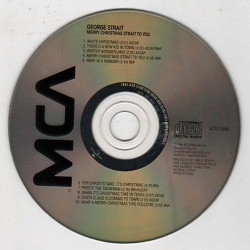 Merry Christmas Strait To You ~ George Strait ~ Christmas ~ CD ~ Acceptable