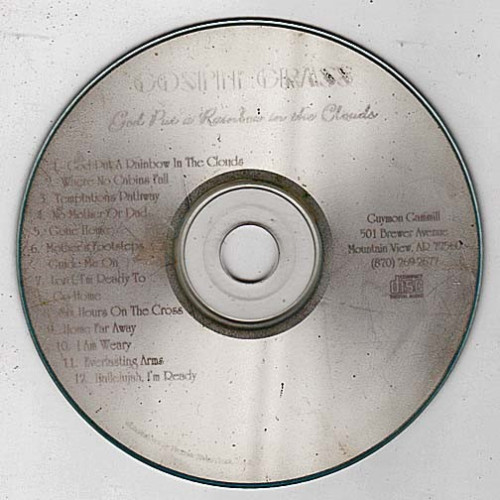 God Put A Rainbow in the Clouds ~ Gospel Grass ~ Gospel ~ CD ~ Acceptable