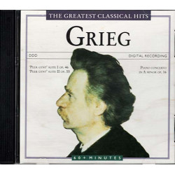 The Greatest Classical Hits ~ Edvard Grieg ~ Classical ~ CD ~ Good