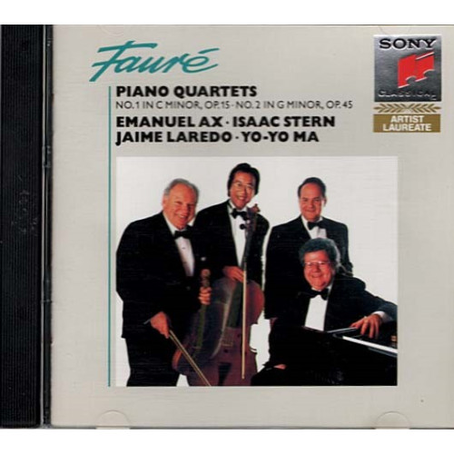 Faure: Piano Quartets ~ Gabriel Faure ~ Classical ~ CD ~ Used VG