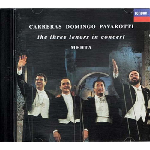 The Three Tenors in Concert ~ JosΘ Carreras ~ Classical ~ CD ~ Good