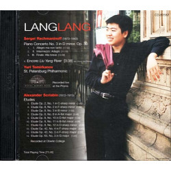 Piano Concerto No. 3 / Etudes ~ Lang Lang ~ Classical ~ CD ~ Good