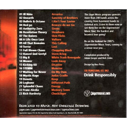 Jagermusic 2007 ~ Various Artists ~ Folk, World, & Country ~ CD ~ Acceptable