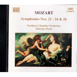 Symphonie Nos. 21 - 24 & 26 ~ Wolfgang Amadeus Mozart ~ Classical ~ CD ~ Good