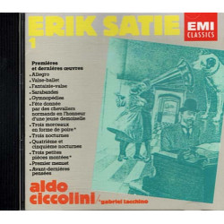 Piano Works, Vol. I: Premieres Et Dernieres îuvres ~ Satie ~ CD ~ Good