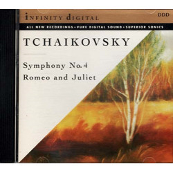 Symphony No. 4 and Romeo & Juliet, Fantasy Overture ~ Classical ~ CD ~ Used VG