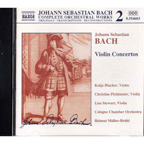 Violin Concertos ~ Johann Sebastian Bach ~ Classical ~ CD ~ Used VG