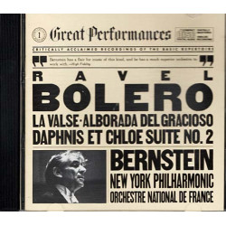Leonard Bernstein conducts Ravel : Bolero / Daphnis Et Chloe Suite 2 ~ CD ~ Good