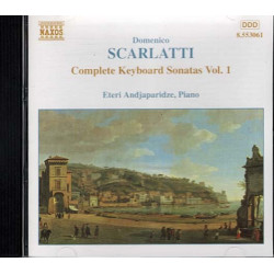Complete Keyboard Sonatas Vol. 1 ~ Domenico Scarlatti ~ Classical ~ CD ~ Used VG
