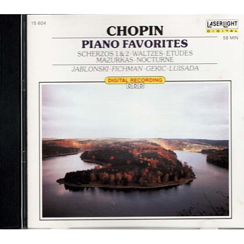 Piano Favorites - Berⁿhmte Klavierstⁿcke ~ FrΘdΘric Chopin ~ Classical ~ CD ~ VG