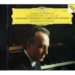 Sonaten Opp. 27/1 ò 27/2 ò 28 ╗Mondschein = Moonlight ò more ~ Beethoven ~ CD VG