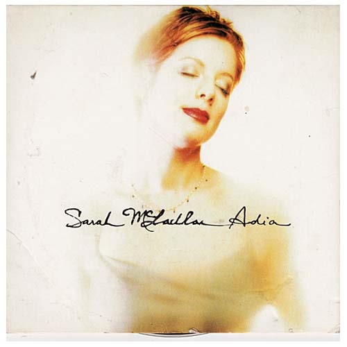 Adia ~ Sarah McLachlan ~ Rock ~ CD ~ Good