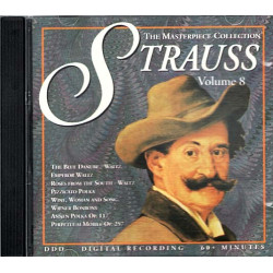 Strauss: Vol 8 ~ Johann Strauss Jr. ~ Classical ~ CD ~ Used VG