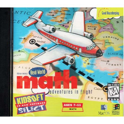Real World Math: Adventures in Flight ~ KidSoft ~ Instructional ~ CD ~ Good