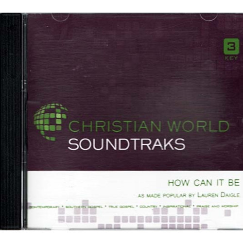 How Can It Be ~ Soundtraks ~ Christian ~ Karaoke ~ CD ~ Used VG