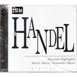 Handel: Messiah Highlights / Water Music / Fireworks Music ~ 2 CDs ~ New