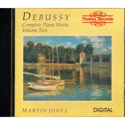 Debussy, Complete Piano Works Volume Two ~ Martin Jones ~ Classical ~ CD ~ VG