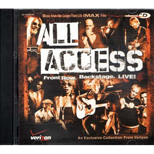 All Access - Front Row. Backstage. Live! ~ Various Artists ~ Rock ~ CD ~ Used VG