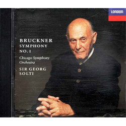 Symphony No. 1 ~ Anton Bruckner ~ Classical ~ CD ~ Used VG