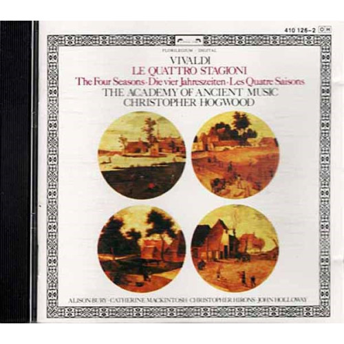Le Quattro Stagioni = The Four Seasons ~ Antonio Vivaldil ~ CD ~ VG
