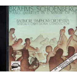 Brahms/Schoenberg:Piano Qrt in G ~ Baltimore Symphony ~ Classical ~ CD ~ Used VG