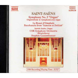 Symphony No. 3 'Organ', Op 78 e From 'Samson Et Delilah' ~ Saint-Saδns ~ CD ~ VG
