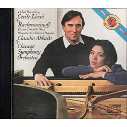 Piano Concerto No. 2 / Rhapsody On A Theme Of Paganini ~ Cecile Licad ~ CD ~ VG