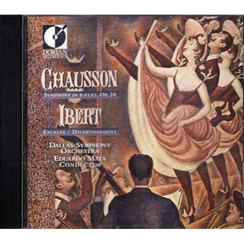 Symphony in B-Flat; Ibert: Escales / Divertissement ~ Ernest Chausson ~ CD ~ VG
