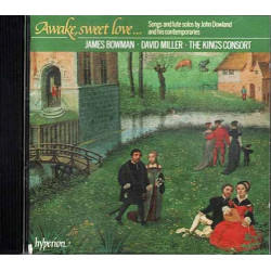 Awake, Sweet Love - Lute Songs By John Dowland ~ James Bowman ~ CD ~ Good