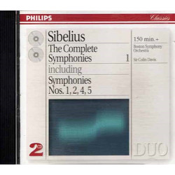 The Complete Symphonies 1 (Nos. 1, 2, 4, 5) ~ Jean Sibelius ~ 2 CDs ~ Good