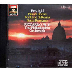 Pini Di Roma ╖ Fontane Di Roma ╖ Feste Romane ~ Ottorino Respighi ~ CD ~ VG