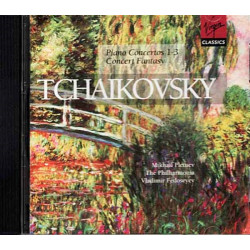 Piano Concertos 1-3 / Concert Fantasy ~ Pyotr Ilyich Tchaikovsky ~ 2 CDs ~ VG