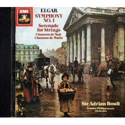 Symphony No. 1 in A Flat / Serenade for Strings / more ~ Elgar ~ CD ~ VG