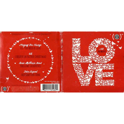 All You Need Is Love ~ Various Artists ~ Hip Hop ~ CD ~ Good