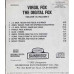 The Digital Fox Volume One And Volume Two ~ Virgil Fox ~ Classical ~ CD ~ VG