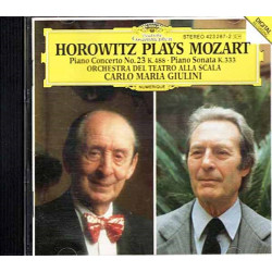Piano Concerto No. 23 K. 488 ò Piano Sonata K. 333 ~ Vladimir Horowitz ~ CD ~ VG
