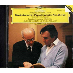 Klavierkonzerte ╖ Piano Concertos Nos. 21 & 23 ~ Mozart ~ Classical ~ CD ~ VG