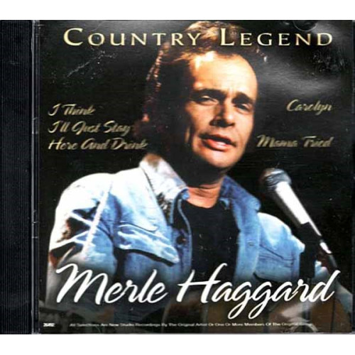 Country Legend 1 ~ Merle Haggard ~ Country ~ CD ~ Acceptable
