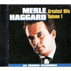 Greatest Hits Volume 1 ~ Merle Haggard ~ Folk, World, & Country ~ CD ~ Good