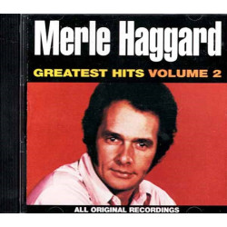 Greatest Hits Volume 2 ~ Merle Haggard ~ Folk, World, & Country ~ CD ~ Used VG