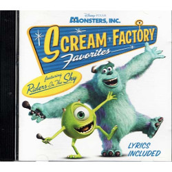 Monsters, Inc. Scream Factory Favorites ~ Riders in the Sky ~ CD ~ Good