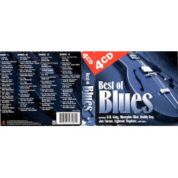 The Best Of Blues ~ Various Artists ~ Jazz - Blues ~ 4 CDs ~ Good