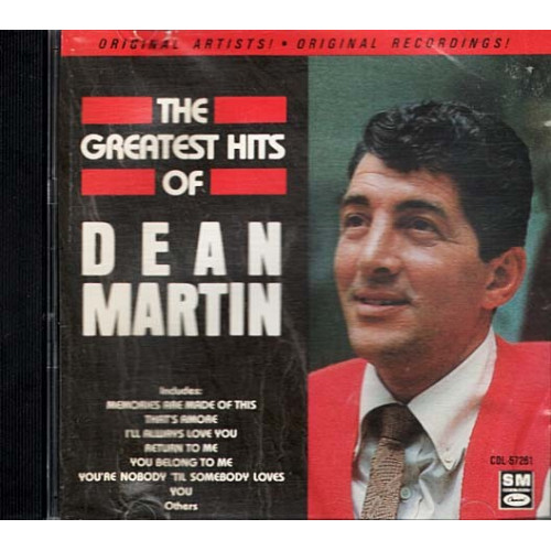 The Greatest Hits Of Dean Martin ~ Dean Martin ~ Jazz ~ CD ~ Good