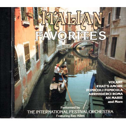 Italian Favorites ~ International Festival Orchestra ~ World ~ CD ~ Good