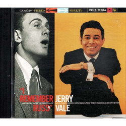 I Remember Russ ~ Jerry Vale ~ Pop ~ CD ~ Used VG