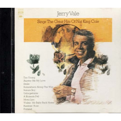 Sings The Great Hits Of Nat King Cole ~ Jerry Vale ~ Pop ~ CD ~ Good