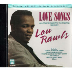 Love Songs (Romantic Favorites Sung By Lou Rawls) ~ Funk / Soul ~ CD ~ Good
