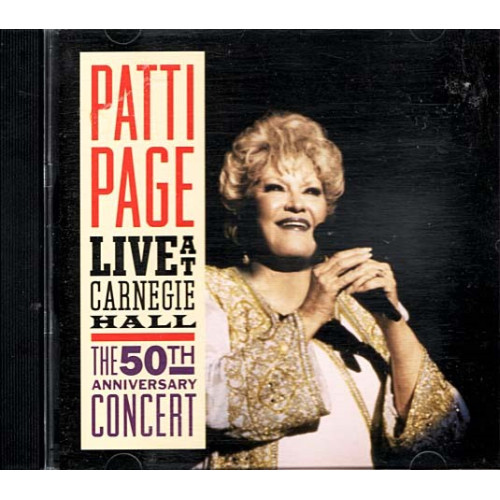 Live At Carnegie Hall ~ Patti Page ~ Pop ~ CD ~ Good